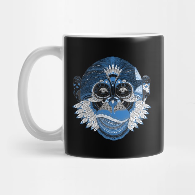monkey face mask by Theblackberry